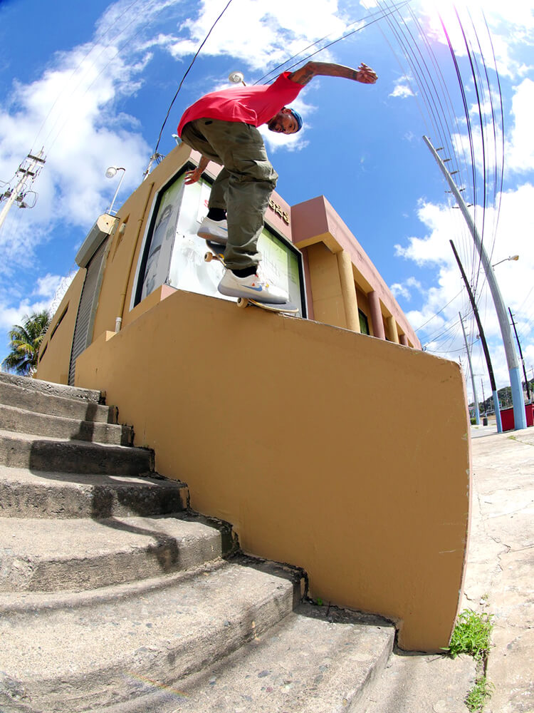 Manny Santiago professional skateboard setup