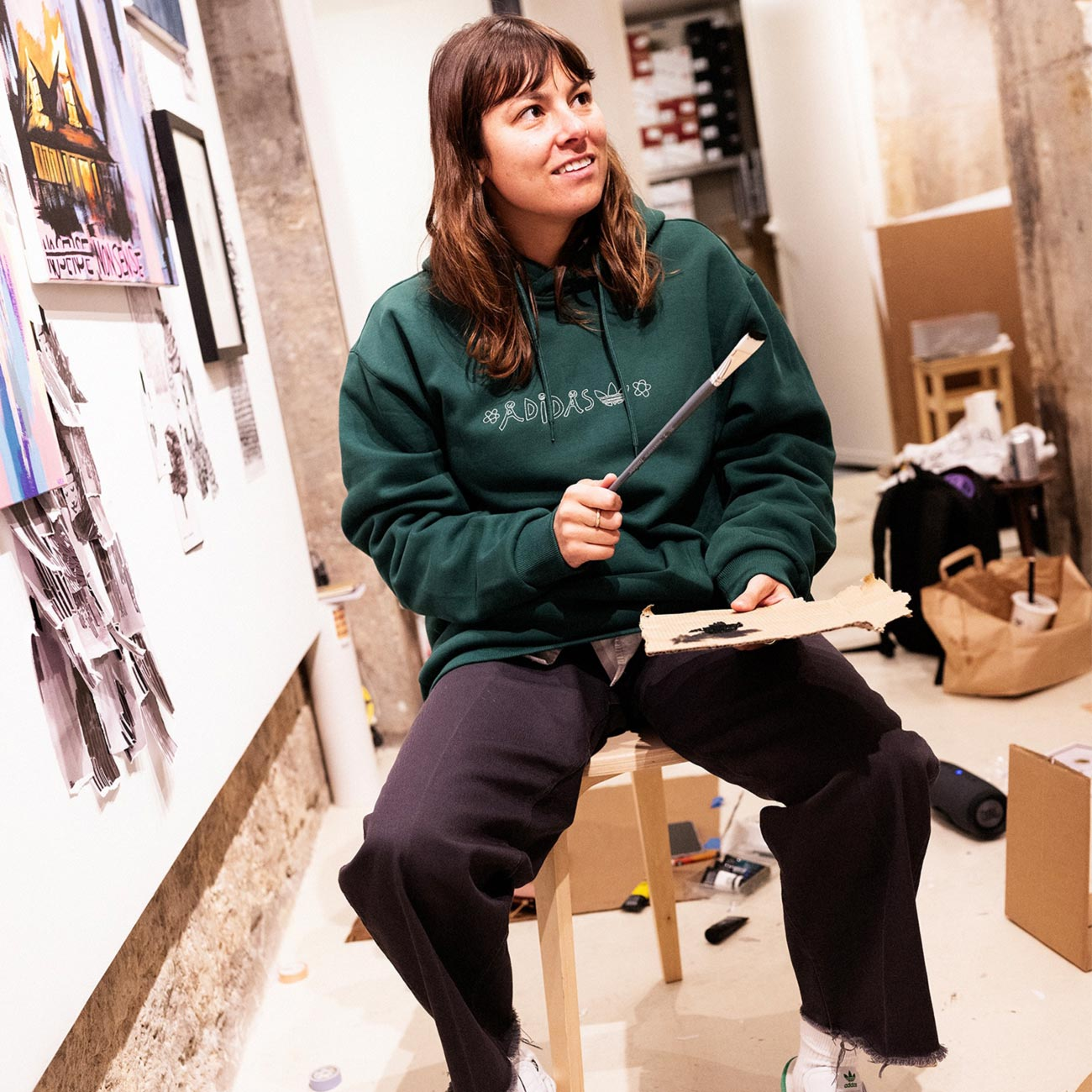 Nora Vasconcellos professional skateboard setup